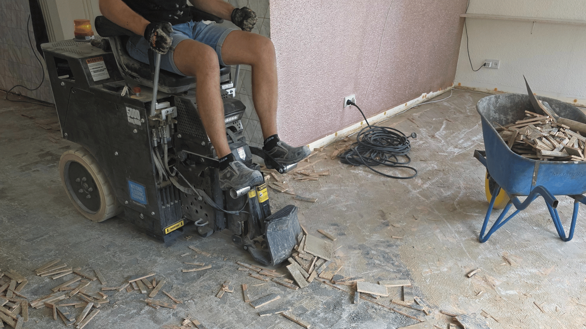 Pvc vloer verwijderen